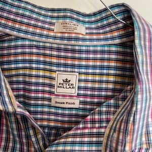 Peter Millar XL short Sleeve button down